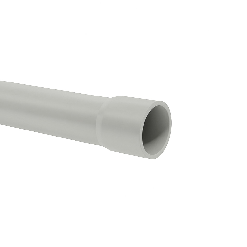 Tubo rígido c/copa 205 RAL 7035